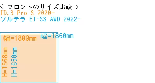 #ID.3 Pro S 2020- + ソルテラ ET-SS AWD 2022-